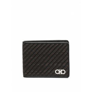 [SALVATORE FERRAGAMO] 라프리마 남성 지갑 purses 위드 Braid 661703786400001 Brown /8