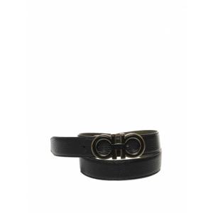 [SALVATORE FERRAGAMO] 라프리마 남성 벨트 간치니 인 카프스킨 67A254780266019 블랙 /8