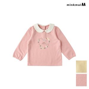 [밍크뮤](2종택1) PK 하트카라티셔츠 35A15-330-04.33406 [백일/돌/출산선물]
