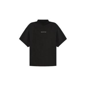 발렌시아가 발렌시아가 블랙 반팔 티셔츠 2133601