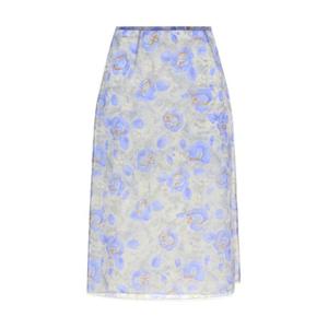 프라다 스커트 P123JSOOO15AE F0013 LIGHT BLUE