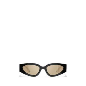 샤넬 선글라스 CH6056 165653 BLACK WHITE