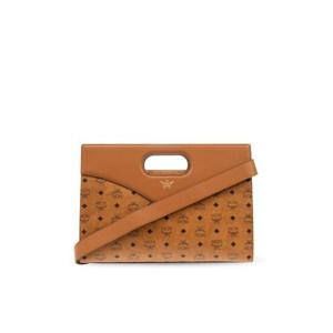 MCM 미디엄 다이아몬드 비세토스 탑 핸들 백 MWTESAK01CO0 COGNAC TP945634749