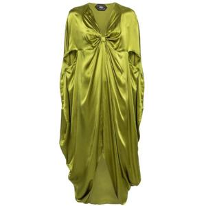 Taller Marmo Green Azores Silk Satin Dress TMSS2407504 TP717441359