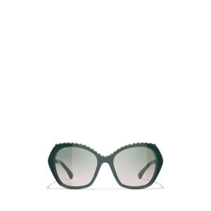 샤넬 선글라스 CH5547Q 1459S3 GREEN VENDOME
