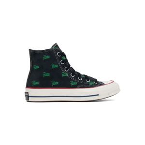 25 SS 컨버스 남성 블랙 Patta 척 70 하이탑 스니커즈 251799M236060