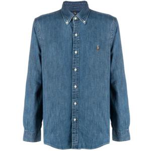 폴로 랄프로렌 긴팔 셔츠 710548539001 dark blue