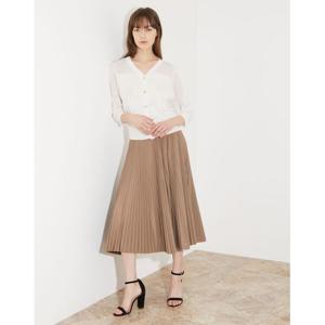 [올리비아로렌]V넥 메탈 가디건_VOBBC3M4321
