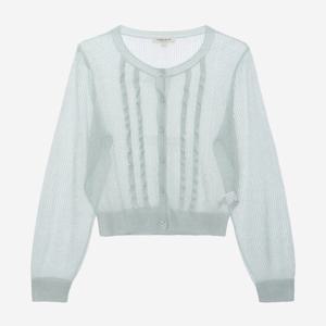 [써스데이아일랜드][여성]스카시 시스루 가디건(T254MCD233W)