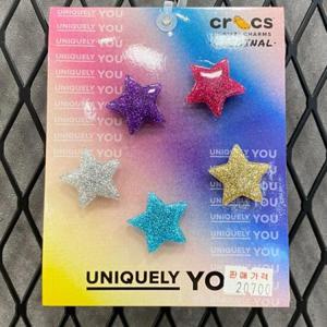 크록스 HC02 글리터 별 STAR JIBBITZ 세트 10012932