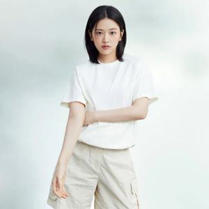네파 여성 여름 컴포 테크 UV차단 냉감 세미 크롭 라운드티셔츠 7L45363