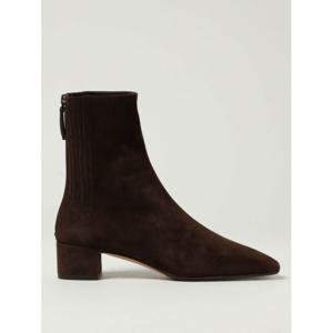 [AQUAZZURA] 여성 플랫 앵클 부츠 SHOMIDB8SUE ESP Brown /6