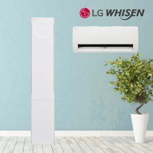 에어컨신 LG 휘센 뷰2 공청 인버터 2in1 투인원 에어컨 22+6평 가정용 FQ22FU2EA2 실외기포함