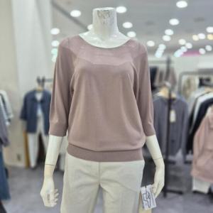 레노마레이디 sh06 홀가먼트 7부 니트 R1G22KPO010