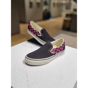 [VANS] 반스 남녀공용 팝 체크 클래식 Slip-on 슬립온(핑크) VN000D6BYLZ1 CH