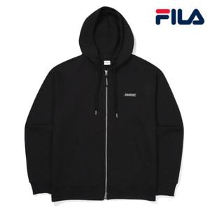 [휠라]휠라 유니 컴포트핏 후드집업 FS2FTF1131X BLK _ 후드티