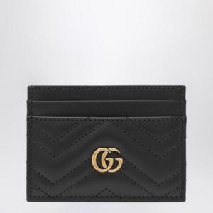 GUCCI Black GG Marmont card case 443127DTD1T/R_GUC-1000