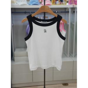 컬리수 세이브존04 랍바배색나시티셔츠 C242TSX21P
