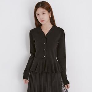 [로엠]페플럼 가디건(2colors)_RMCKE23R16