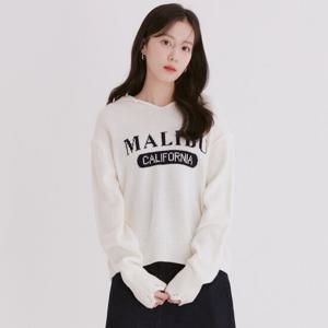 [로엠]카라 레터 풀오버(2colors)_RMKAE23RTB