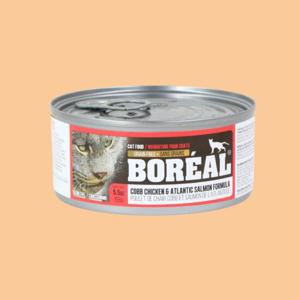 보레알 캣 치킨+연어 80g 2개