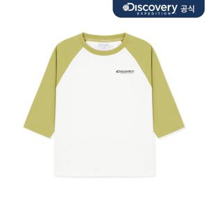 키즈 프레시벤트 라글란 7부 긴팔티셔츠 (L/OLIVE)