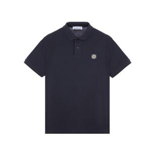 [STONE ISLAND] 로고 패치 피케 카라티셔츠 S1522002SC S0017 V0020
