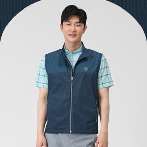 [피에이티]1K31431 블록 배색 경량 베스트
