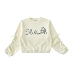 [리틀그라운드](CR)테일스쿱-코튼셔링리본스웨트셔츠(75114-312-04)