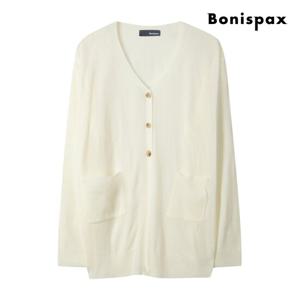 보니스팍스  V넥 써머 롱 니트 가디건 (XP6KG006M0)
