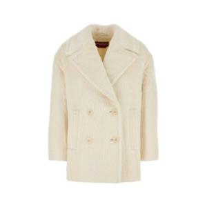 막스마라 스튜디오 코트 2426086022600 001 BIANCO LANA