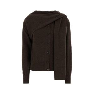 살바토레 페라가모 가디건 13H149785853 SWECLAMEL Brown