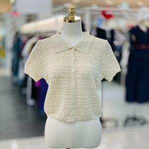 [클리지]카라 썸머 반팔 니트 가디건 CP5WKC07