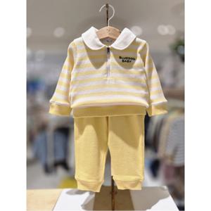 블루독베이비 10 25FW가을신상 (YE)와플 상하세트A (145A7067207)