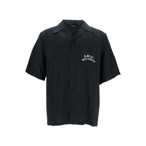 AMIRI AMIRI HOLLYWOOD BOWLING SHIRT AMSTCA1154BLACK