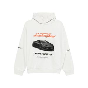 발렌시아가 x Automobili Lamborghini graphic print hoodie 767877TSVT9 TP720497246