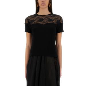 니나리찌 긴팔 티셔츠 25PJTO028VI0532 U9000 Black