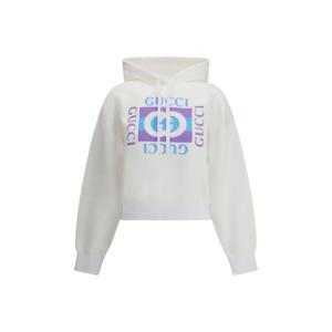 구찌 후드 티셔츠 837935XJHGJ 9081 White
