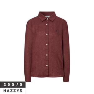 헤지스여성 HSSH5C601 린넨 루즈핏 셔츠