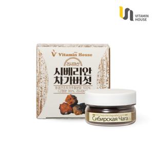 비타민하우스 시베리안 차가버섯 분말 25g 1통