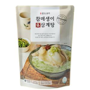 완도보이 참매생이 진삼계탕 1.2kg 1팩
