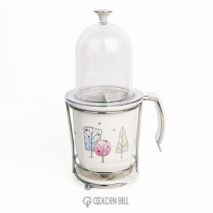 [골든벨]아이스크림 물받이 수저통(대)+뚜껑