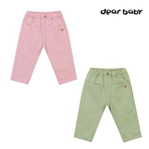 [디어베이비]로잉컬러배기바지(KHAKI,PINK)_01P532004