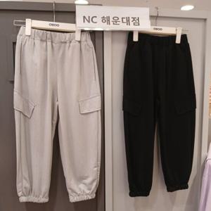 [오후]찰랑찰랑 완전 편한~~피케 카고 조거바지 OHTM24501