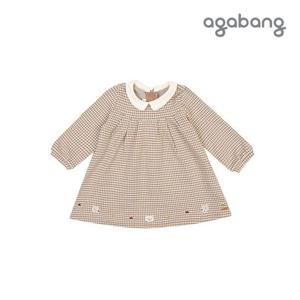 [아가방]로나자수주름원피스(BEIGE)_01P52405421