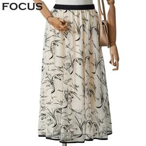 [포커스]샤샤쉬폰스커트 FBM4C3PSK3003