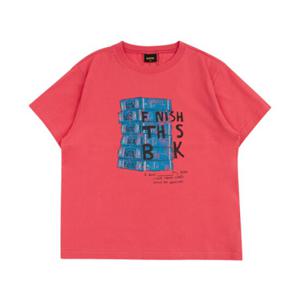 [블루테일HU]AYB4TS08RD 요크절개 스티치 장식 티셔츠