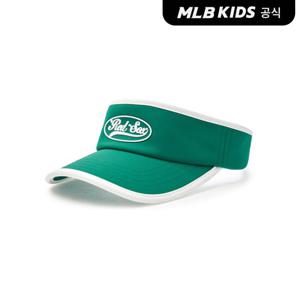 [MLB키즈 공식] 25SS 바시티 원형 로고 해리 배색 썬캡 BOS (D.Green) 7ASCV0153-43GND
