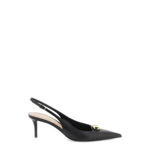 Valentino VLogo 시그니처 포인티드 토 슬링백 펌프스 4W0S0JB7EEY 0NO TP937019435