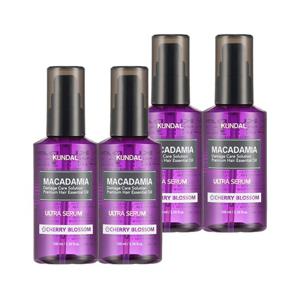 쿤달 마카다미아 울트라 헤어세럼 체리블라썸 100ml x4개